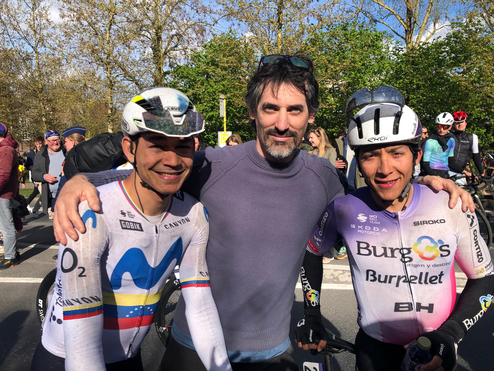 Orluis Aular y Cesar Macias